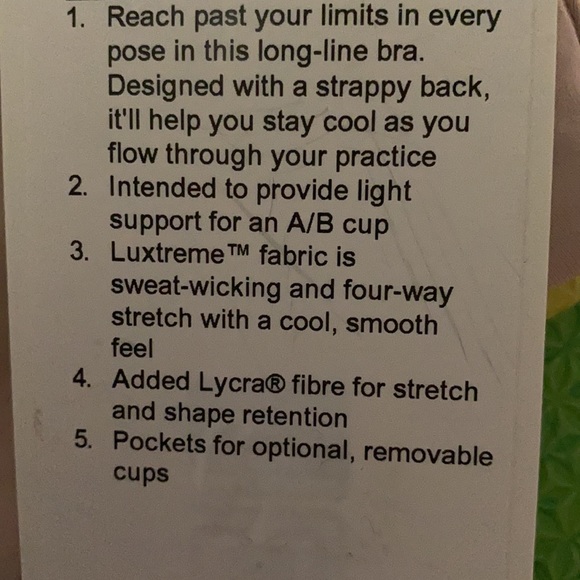 Lululemon Bra - Picture 4 of 5